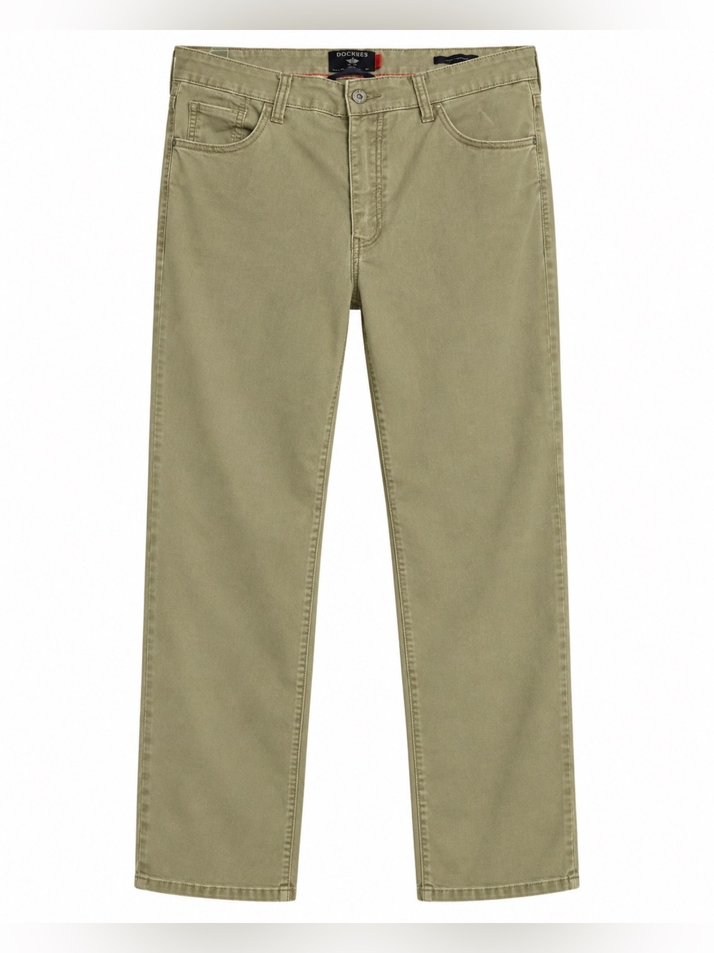 Dockers Men’s Olive Green Straight Fit Chino Pants Size 34